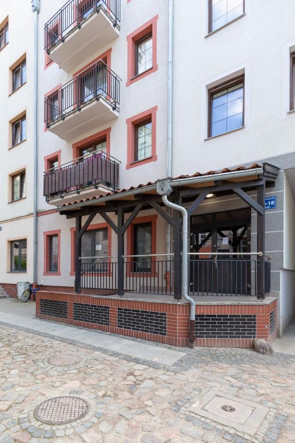 Apartament Wigilijna Starówka Apartment Elblag Bagian luar foto